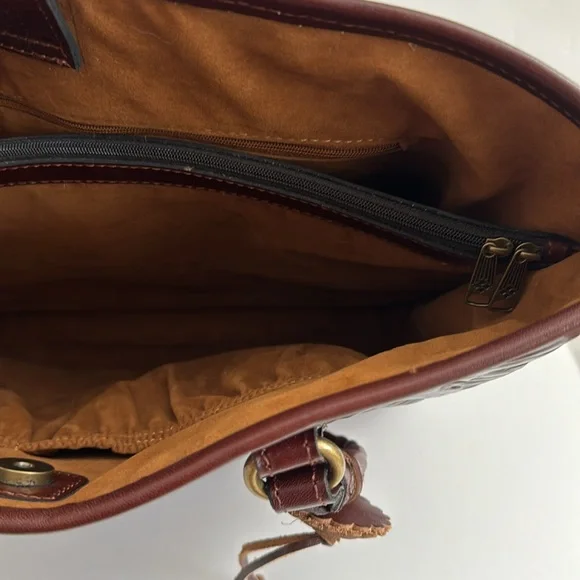 Patrica Nash Adeline Leather Tote Shoulder Bag